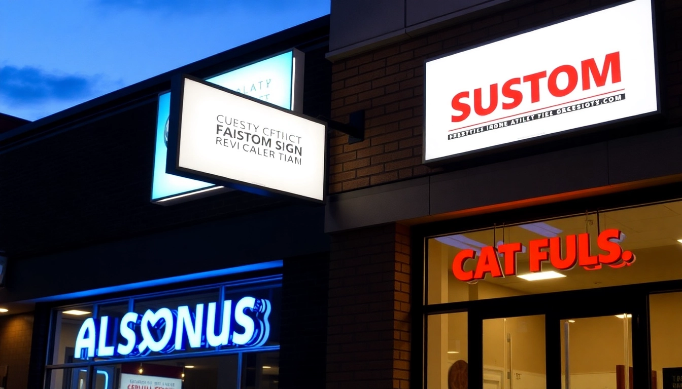 Effective Custom Signs Strategies to Elevate Your Business Visibility