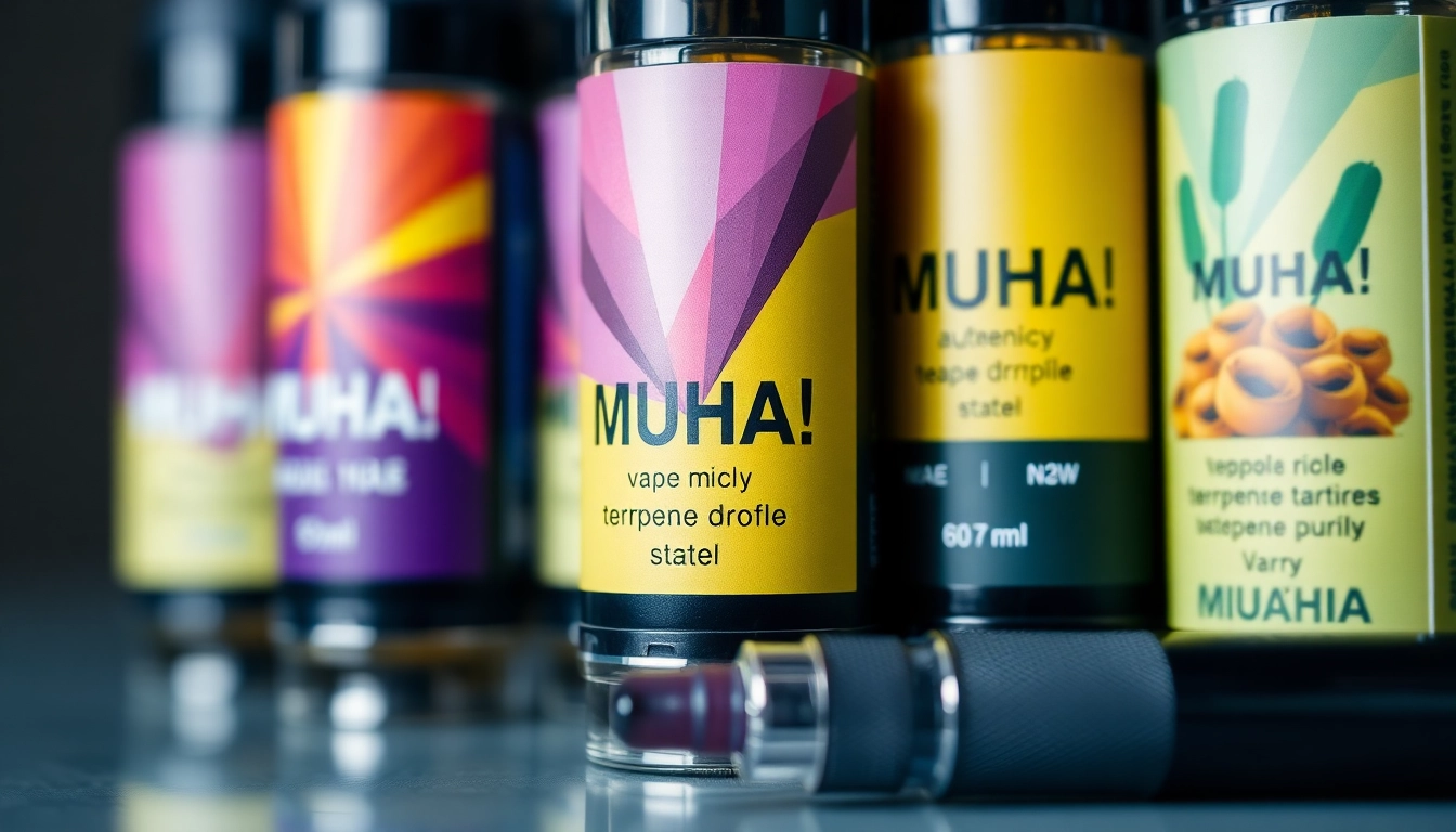 Authentic Muha Meds vape cartridge in hand showcasing verified branding for a safe and potent vaping experience.
