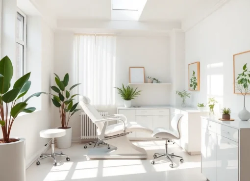 Experience comforting botox zuerich behandlung in a tranquil and elegantly designed medical office.