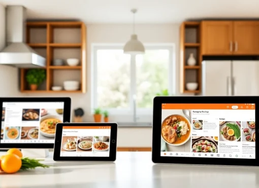 Effortless recipe manager workflow with recipes syncing smoothly across devices and platforms.