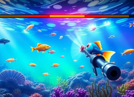 Game vault offers engaging fish shooting arcade game with vivid underwater graphics and immersive gameplay experience.