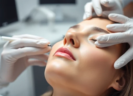 Administering botox zuerich behandlung to enhance facial aesthetics with precision and care.