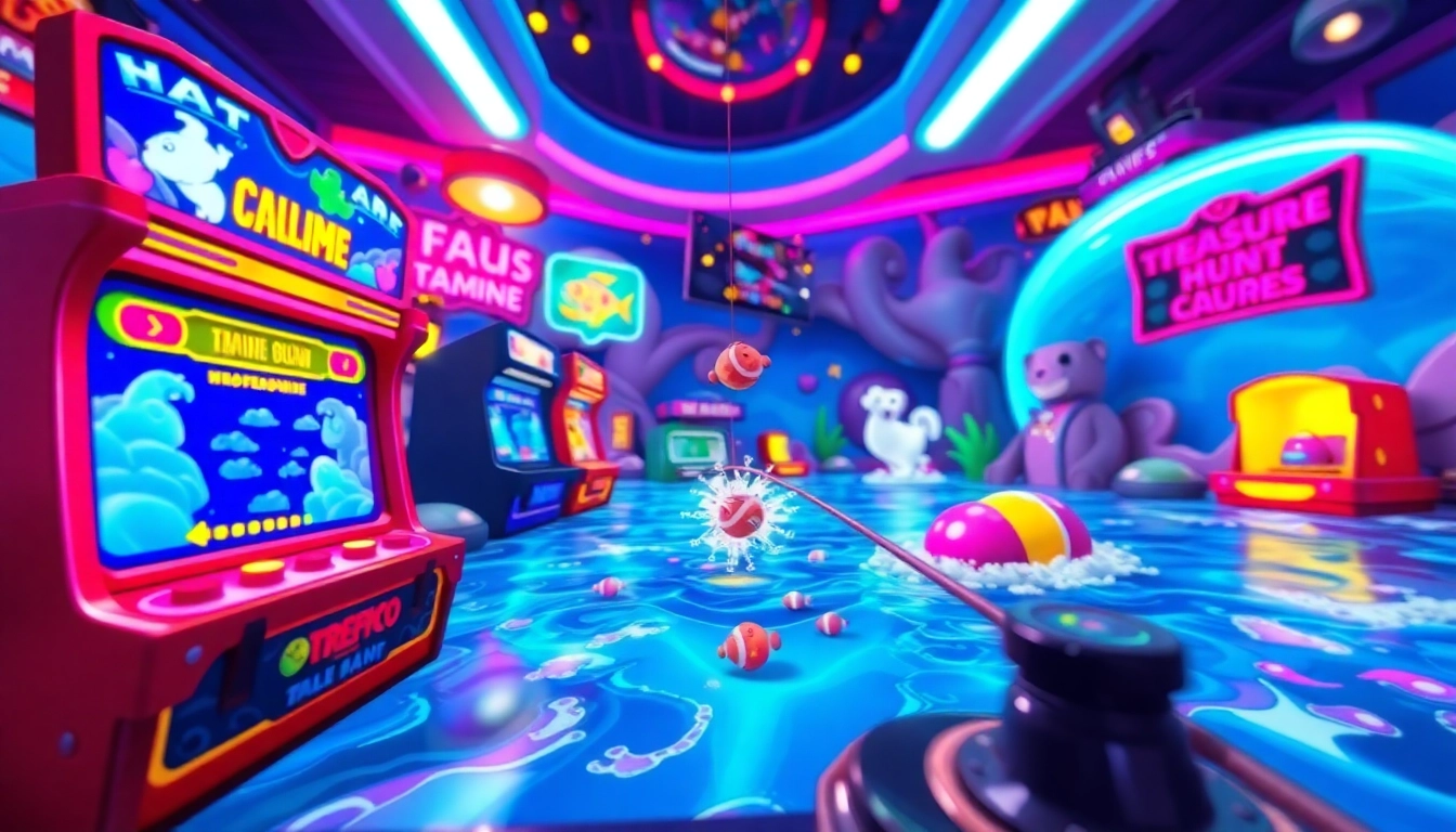 Engaging fishing game scene on https://32win.social/ featuring vibrant graphics and treasure hunt elements, attracting bet thủ and gaming enthusiasts.
