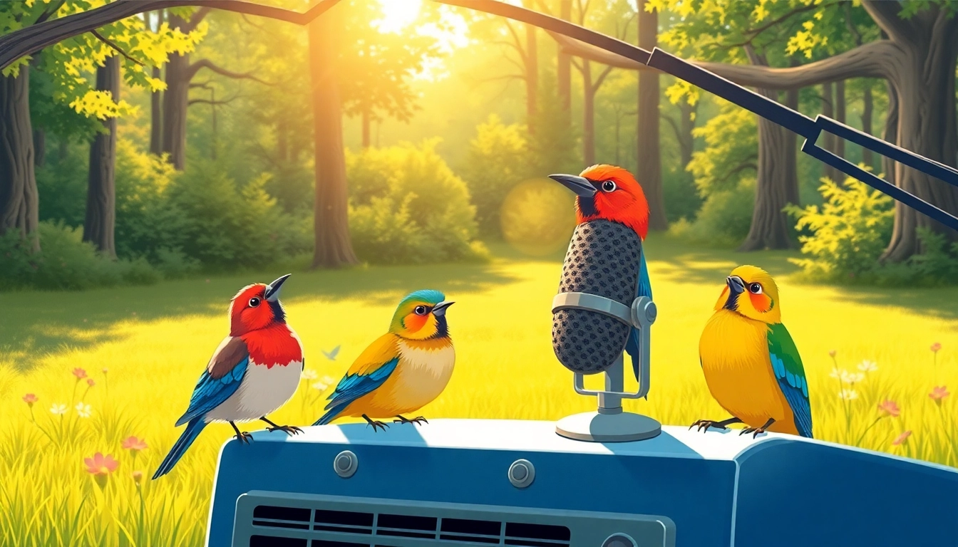 Bird Talk Radio: Engaging Wild Bird Enthusiasts with Expert Insights and Natural Sounds
