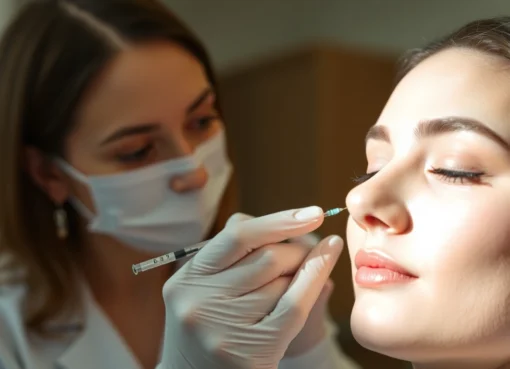 Botox facial treatment in Zürich: expert injection for smooth, youthful skin using fine needles, safe and professional care.