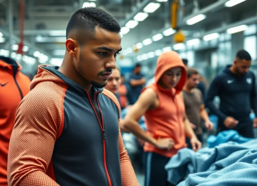 Leading Sportswear Manufacturers creating high-performance athletic apparel with innovative designs and quality fabrics.