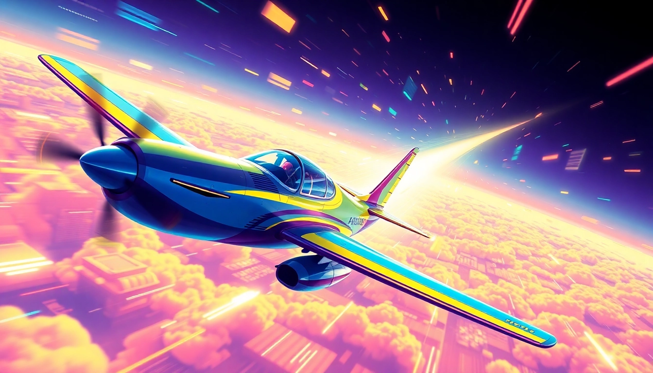 Aviator game in action: pilot plane flying with multipliers, obstacles, and engaging graphics for online betting players.
