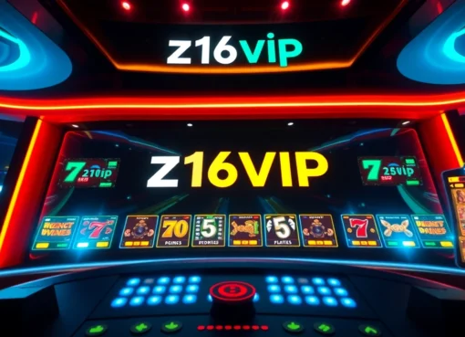 z16vip online casino platform showcasing engaging gameplay, vibrant graphics, and user-friendly interface for immersive entertainment.