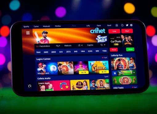 Lotus365 logo on a smartphone screen showing live sports betting and casino options, emphasizing quick access and secure transactions.