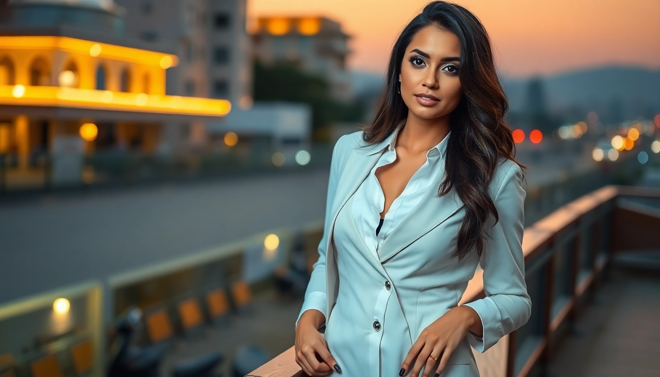 Escort in Haridwar providing professional companion services in an elegant hotel setting, engaging and discreet.