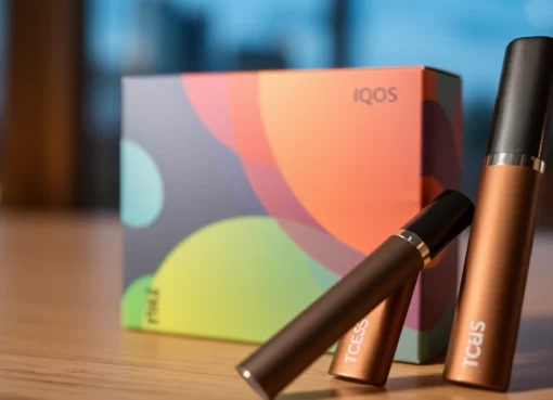 IQOS TEREA tobacco sticks showcased in colorful packaging, highlighting flavor variety and premium design for cigarette alternatives.
