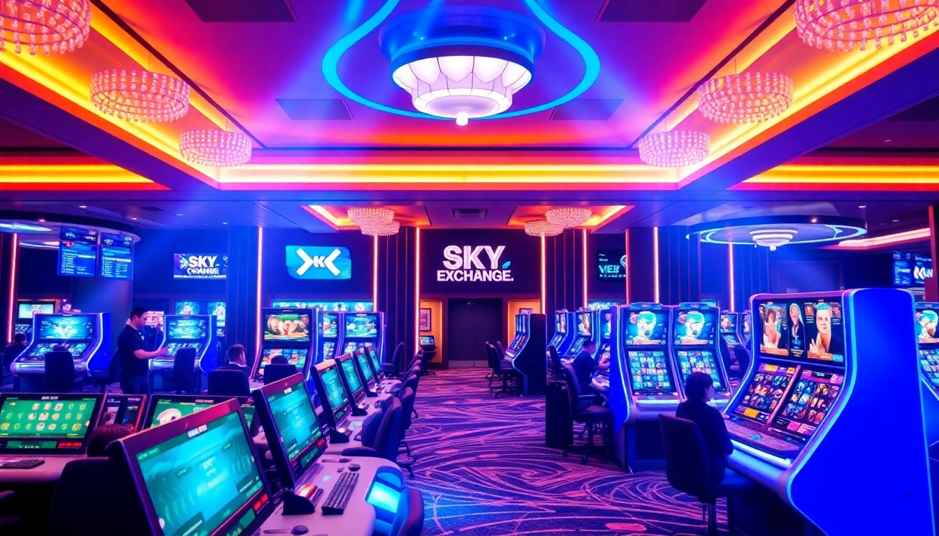 Sky Exchange offers thrilling live casino games and sports betting with real-time action and secure transactions for players in India.