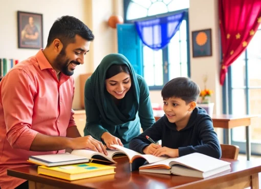 Personalized tutoring in Hammana with a dedicated Lebanese tutor helping a student succeed academically with engaging teaching methods.