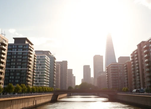 Invest for Property London with skyline of modern residential buildings highlighting investment