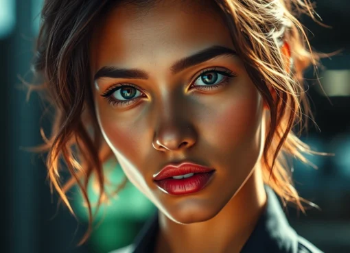 Professional AI image editing software transforming sketches into photorealistic images with