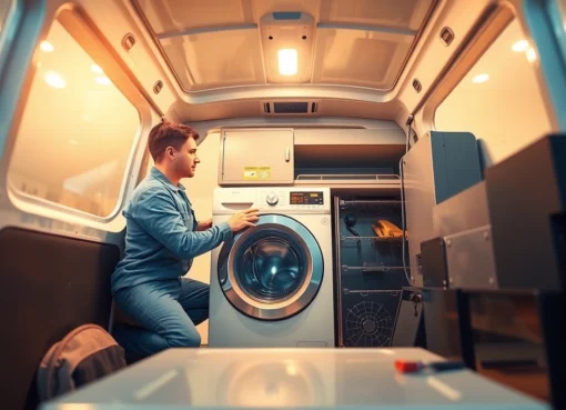 Experienced appliance repair Toronto technicians fixing washing machines efficiently in a