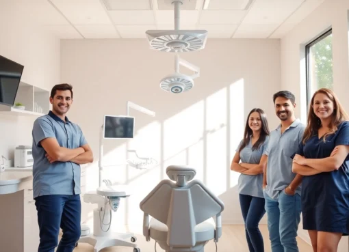 Ventura Bright Dental team providing friendly dental care in a modern, welcoming clinic environment