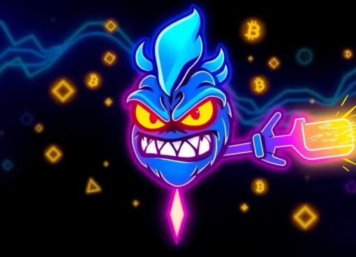 Detailed infographic on Angry Pepe Fork Tokenomics showing distribution and deflationary