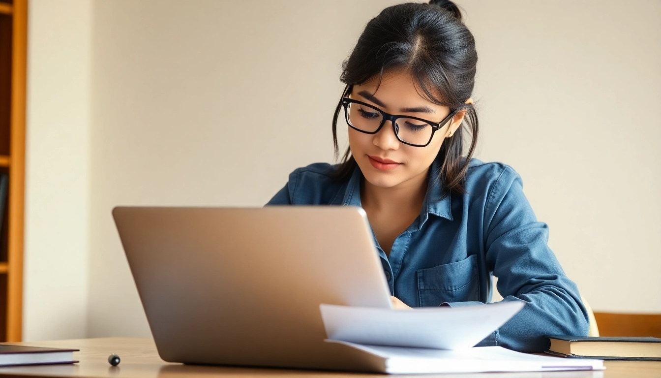 Sarkari Naukri search success with focused candidate reviewing government job materials efficiently