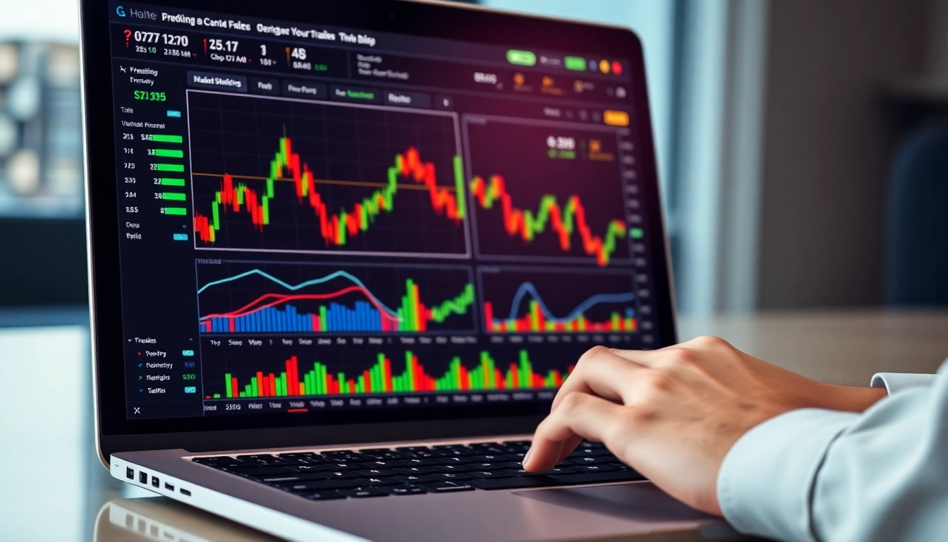 Trading view platform showcasing live market charts and analysis for traders and investors